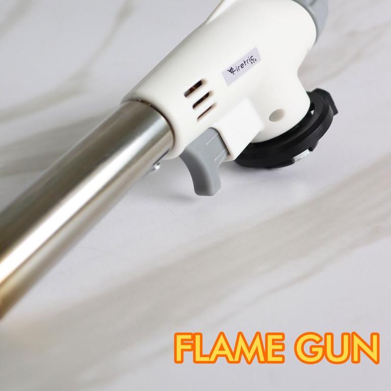 ⅍ kepala gas portable / gas torch alat pemantik api / flame gun BBQ daging ikan sushi / alat las api