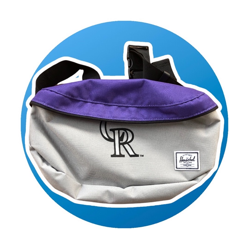 TAS WAIST BAG HERSCHEL MLB BASEBALL COLORADO ROOKIES