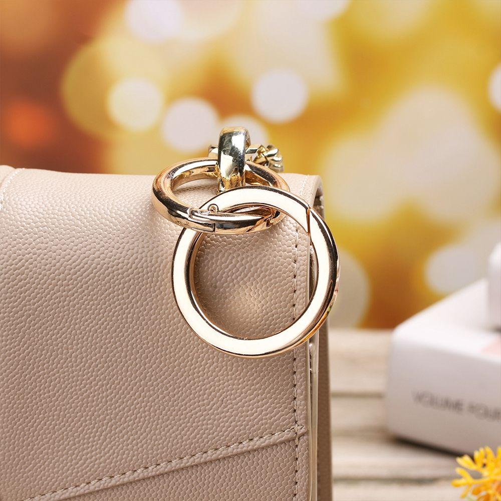 Lanfy Spring Clasps O Ring Carabiner Bulat Dapat Dibuka Untuk Gesper Perhiasan DIY