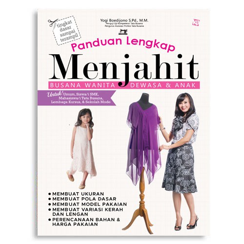 Jual Buku Panduan lengkap Menjahit (full colour) - Terampil Mnejahit