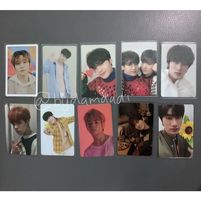 pc photocard jaehyuk doyoung yedam junkyu mashiho junghwan the first / second step chapter 1 tfs tss