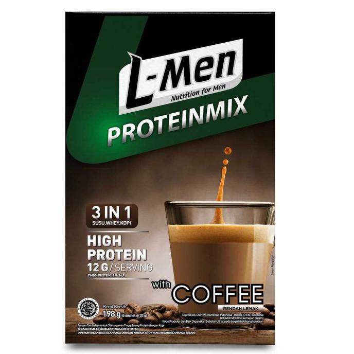 

L-MEN PROTEINMIX 3IN1 COFFEE 6X33GR