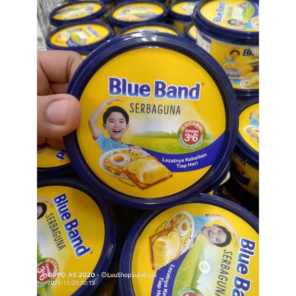 

Blue Band Margarin Cup Serbaguna 250gr Blueband Margarine