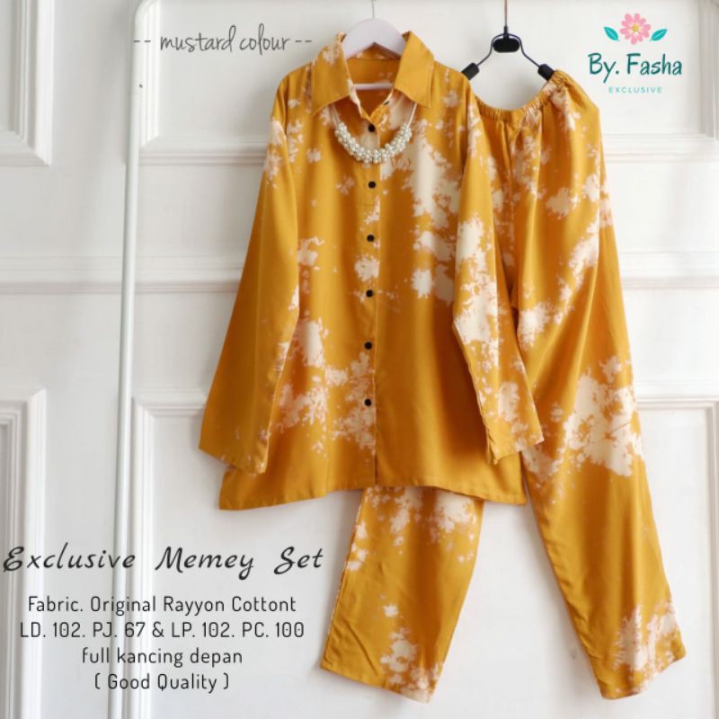 EXCLUSIVE MEMEY SET BY FASHA