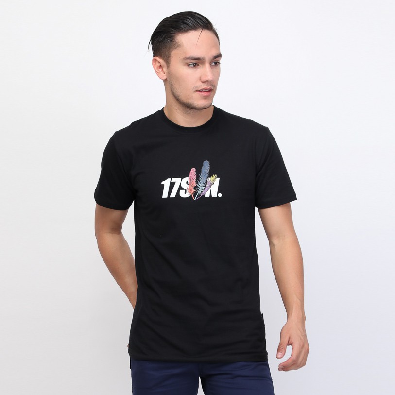 

17Seven Original Kaos Sablon Pria Lengan Pendek 0129-Bulu