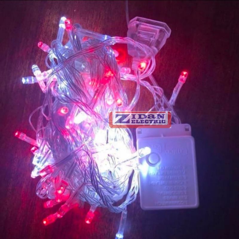 Lampu Hias Natal Thumbler Led 1 Warna Merah Putih Biru Hijau Kuning Pink Ungu Warm White / Lampu Hias Natal Motif