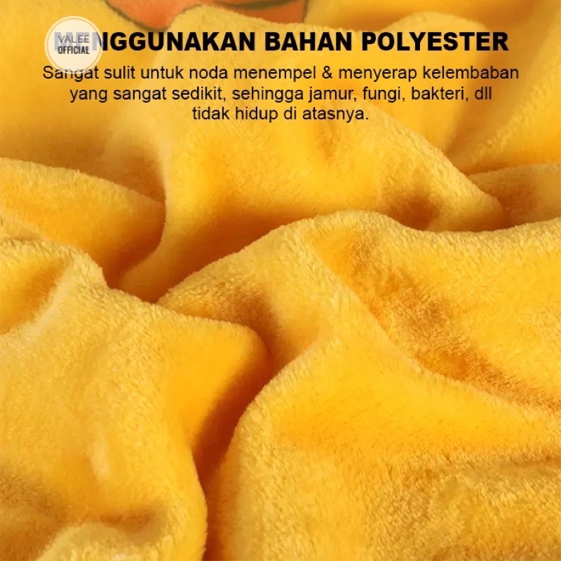 COD - Selimut Bulu Karakter - Selimut Bulu Tebal - Selimut Bulu Halus 170X115 cm