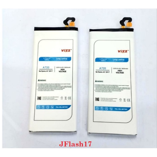 Baterai Vizz SAMSUNG A720 A7 2017
