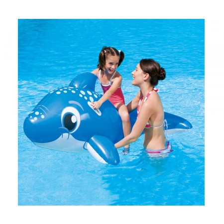 PELAMPUNG ANAK BESTWAY DOLPHIN RIDE ON / LUMBA-LUMBA BIRU