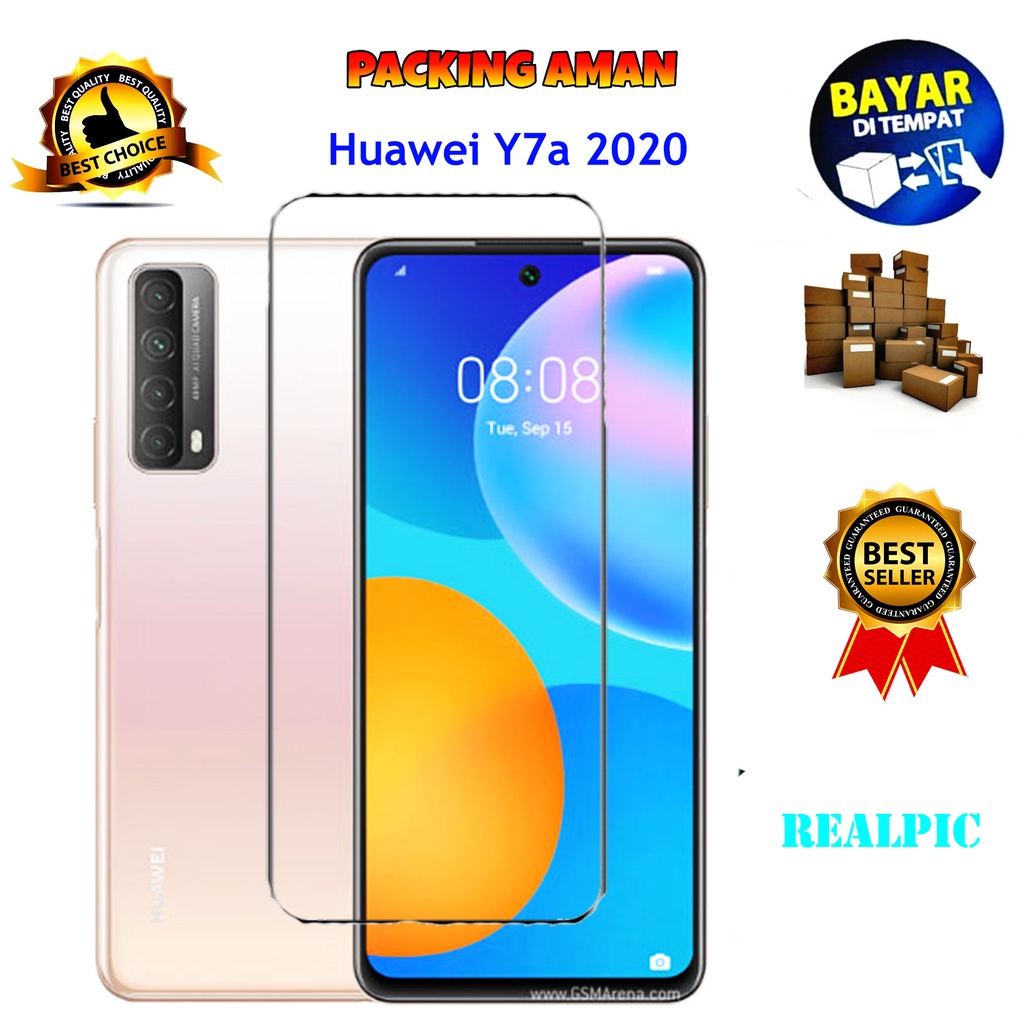 Tempered Glass Huawei Y7a 2020 Screen Protector Anti Gores