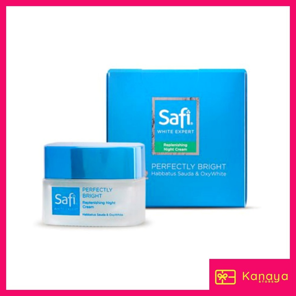 (BISA COD) Safi Ultimate Bright / White Expert Replenishing Night Cream