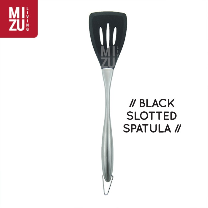 SILIRON Silicone Spatula Kitchen Set Sutil Gagang Stainless Steel Handle BPA-FREE