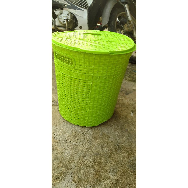 keranjang Laundry bertutup