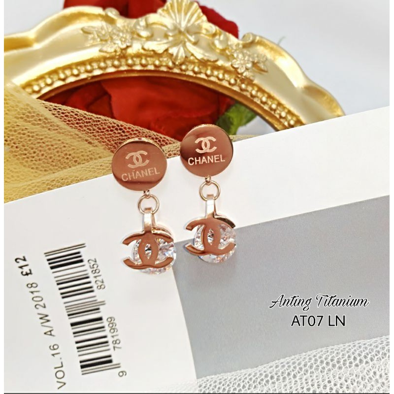 Anting Titanium Tusuk Wanita AT07-48 LN