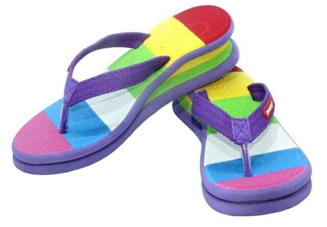 SANDAL WEGDES PRETTY RAINBOW / SANDAL WANITA PRETTY RAINBOW SANCU-1