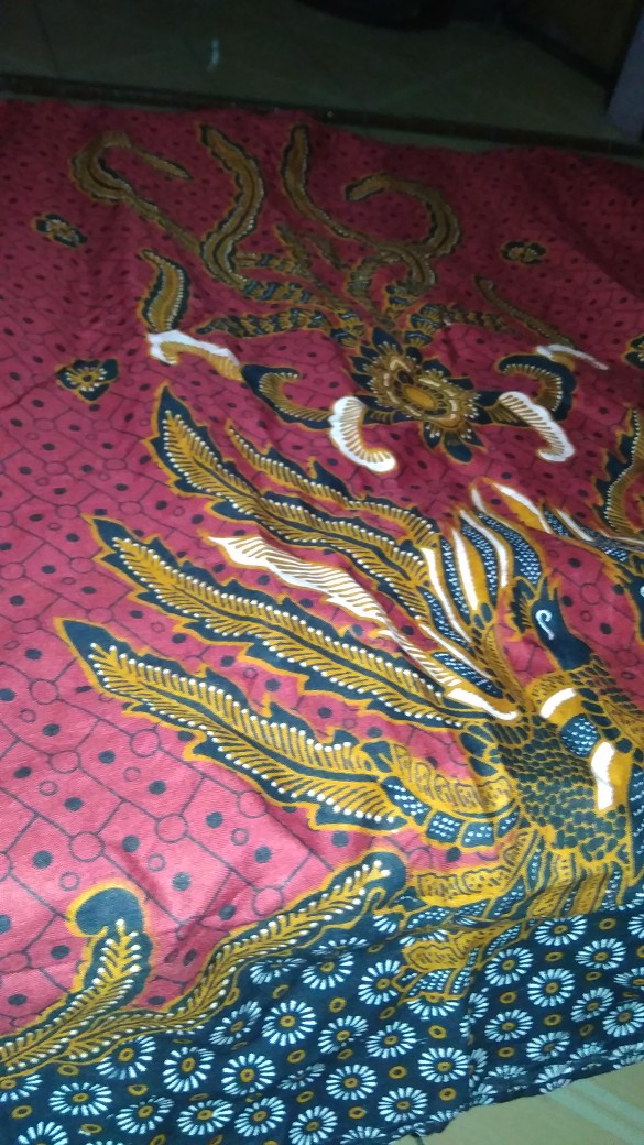 Motif Lowo Abang Baju Batik Couple Keluarga Seragam Gamis Blouse Anak Putri Hem Kemeja Tunik Dress