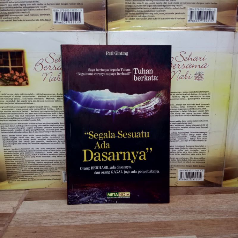 

BUKU ORIGINAL - SEGALA SESUATU ADA DASARNYA