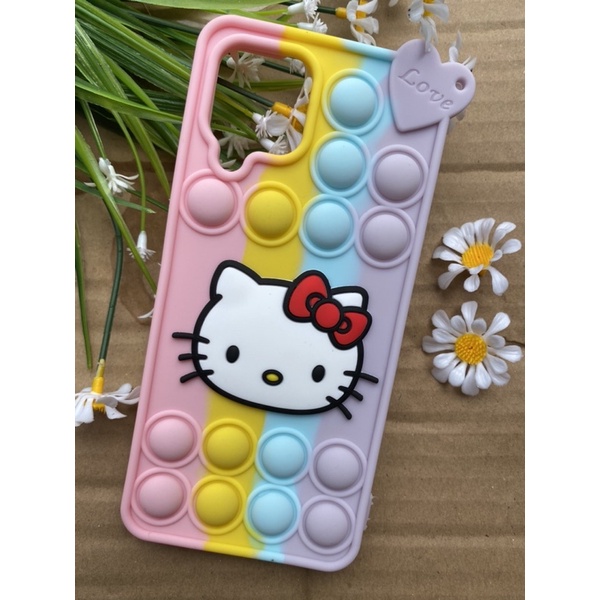 Softcase hp model pop it model karakter untuk tipe hp Samsung A22 4g
