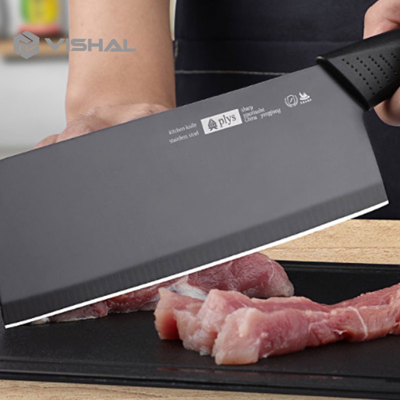 VISHAL PISAU SET 7 IN 1 KITCHEN KNIFE SET/Pisau Dapur Set Talenan Premium Poenscae Pisau Keramik RH