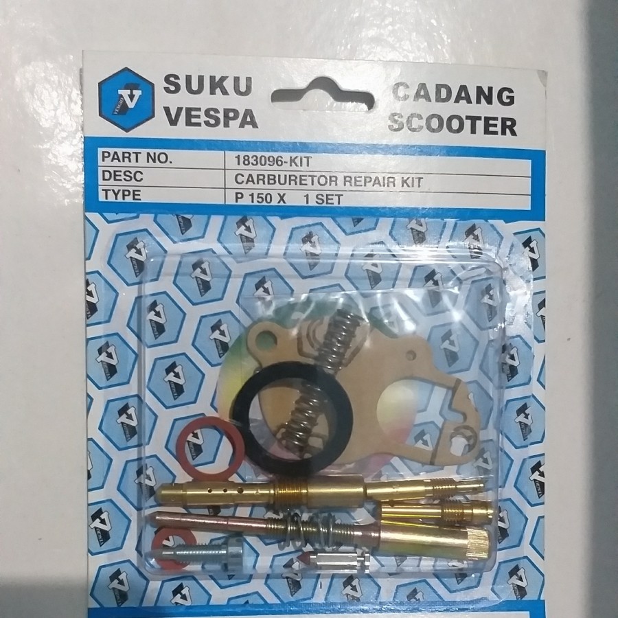 parkit spuyer set reparkit karburator vespa px ps 20:20 taiwan