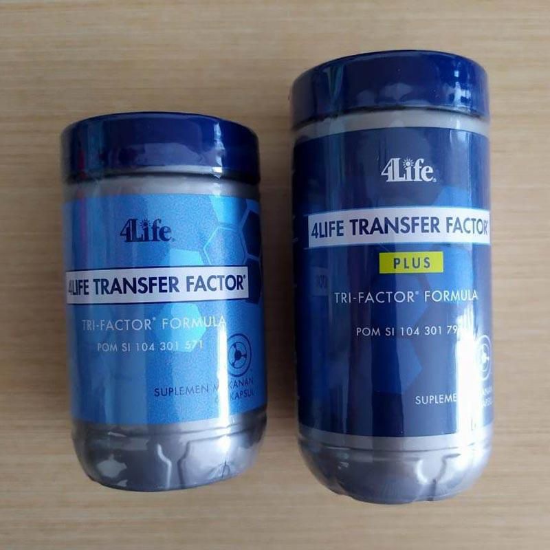 (paket hemat bundle) 4life transfer factor tri-factor formula & plus formula