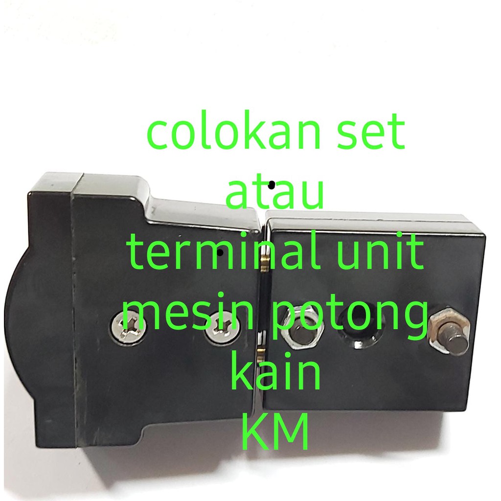 Colokan Mesin Potong KM - set