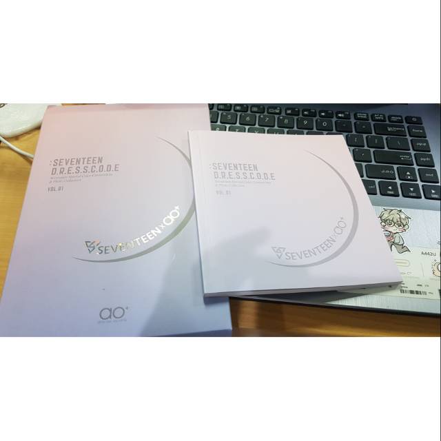 Ao+ Seventeen Behind photobook (free poster ot13)