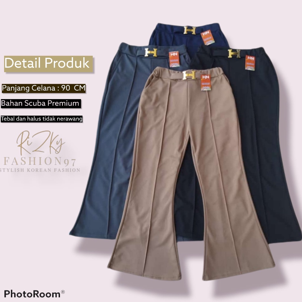 CELANA WANITA TERBARU CUTBRAY FREE BELT H HERMES KEKINIAN TERLARIS / CELANA KEKINIAN BISA COD / CELA