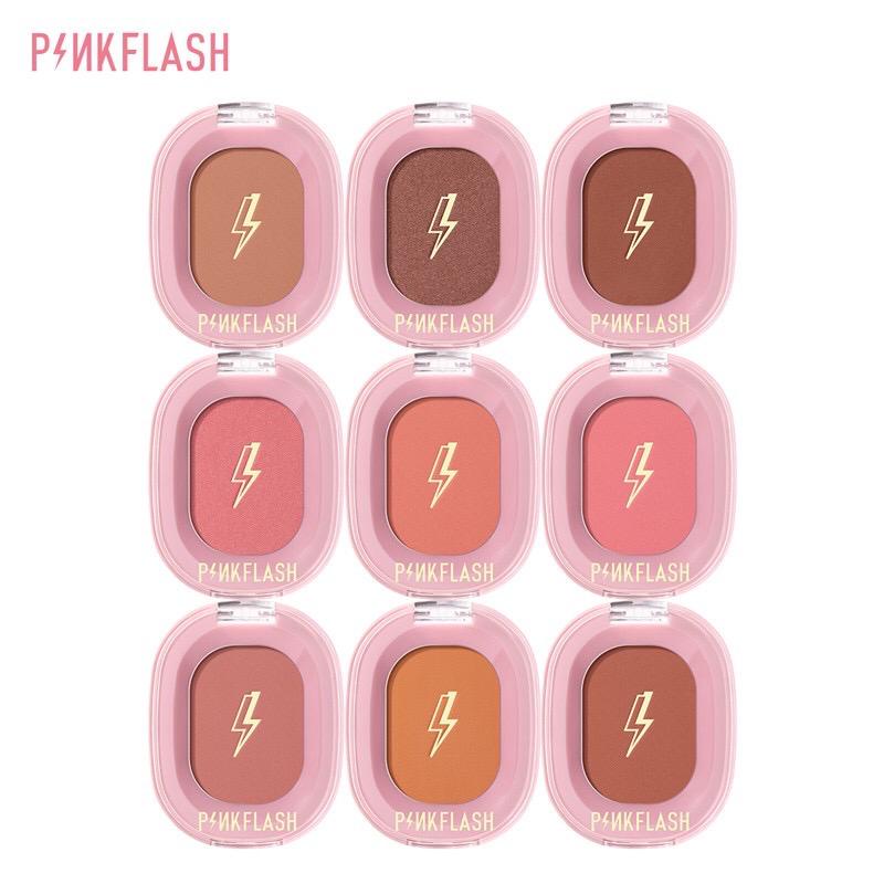 ☘️ CHAROZA ☘️ PINKFLASH Blush On Matte Shimmer Cheek Makeup F01