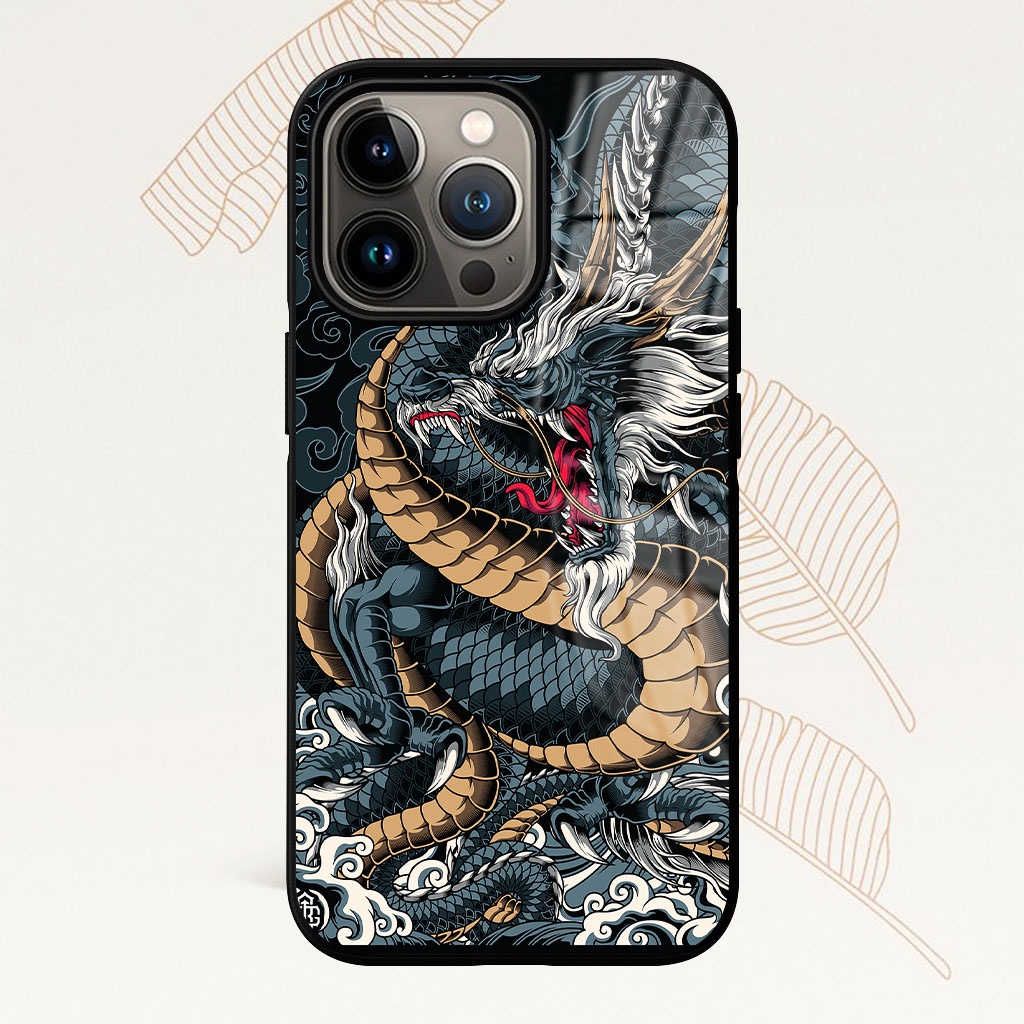 (IOS01) Soft Case Iphone 13 | 13 PRO |13 PRO MAX | IP11 | IP12 Casing Hp Apple Dragon