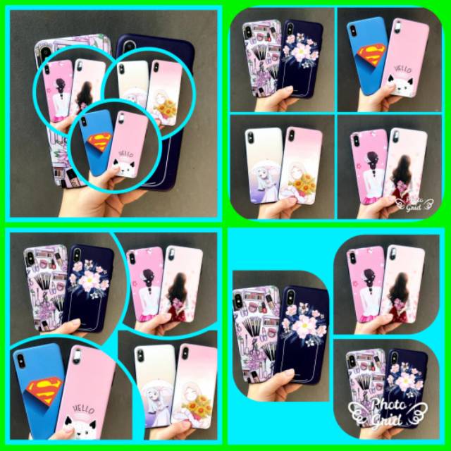 SOFT CASE KOREAN GIRLS REDMI 3 5X 6A NOTE 4X NOTE 7 NOTE 8 PRO REALME 5 XT 2 PRO 3 PRO 5 PRO