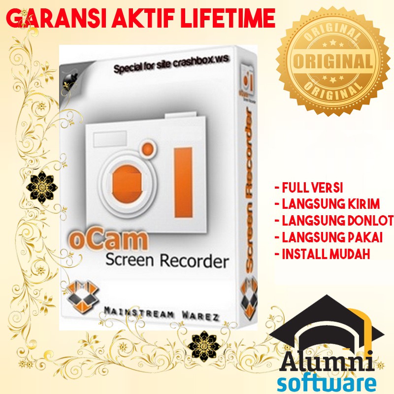 [FULL VERSION] OCAM Screen Recorder Software - GARANSI AKTIVASI