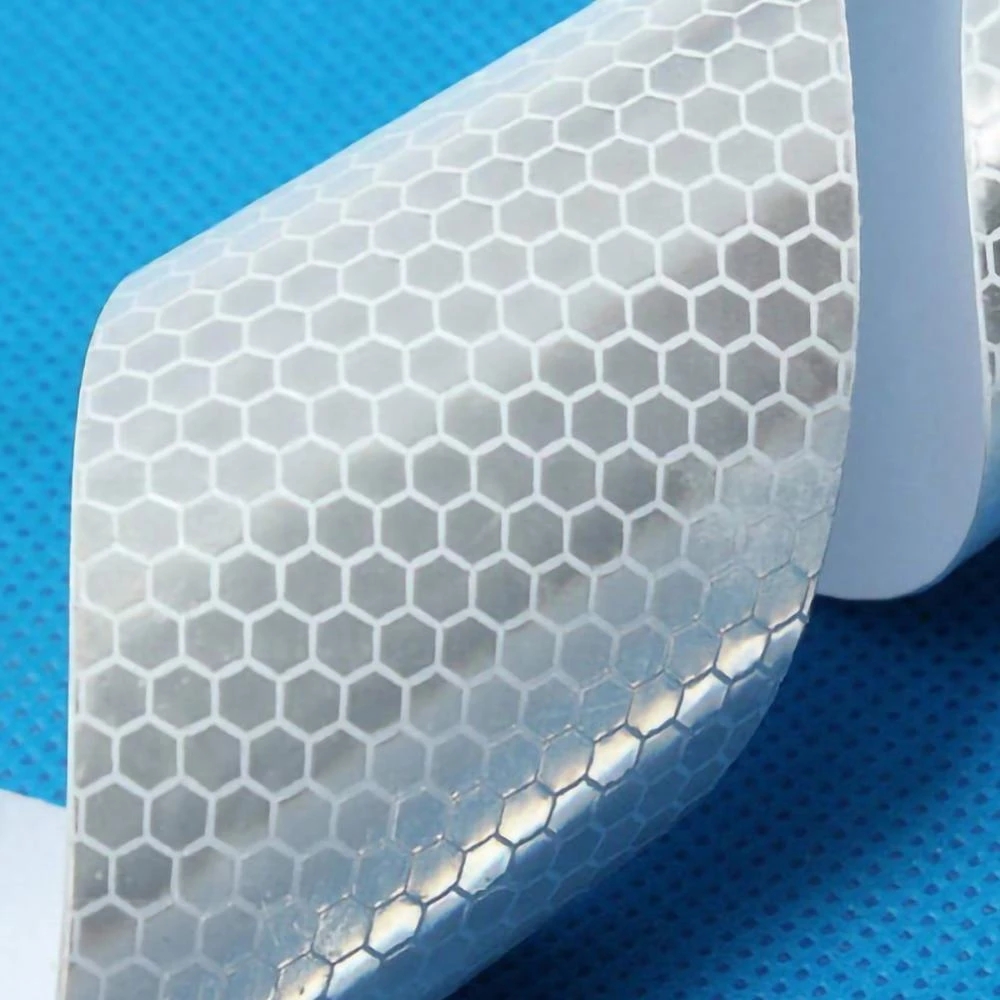 5cm * 1M Color Crystal Car Warnings Reflektif Film/Sepeda Color Grid Tape Reflektif Safety Tape/Peringatan Keamanan Strip Reflektif Stiker Film Bintang Mengkilap/Alat Dekorasi Film