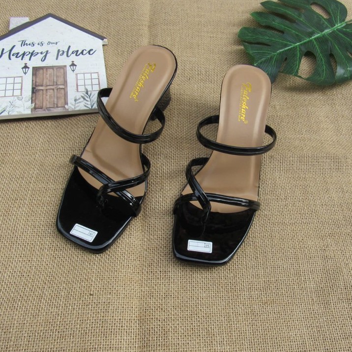 Sandal Hak Tahu Wanita Tali 5cm BG-02