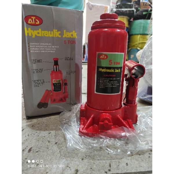 dongkrak botol ATS 5ton/dongkrak mobil ATS 5ton hydraulic jack 5ton