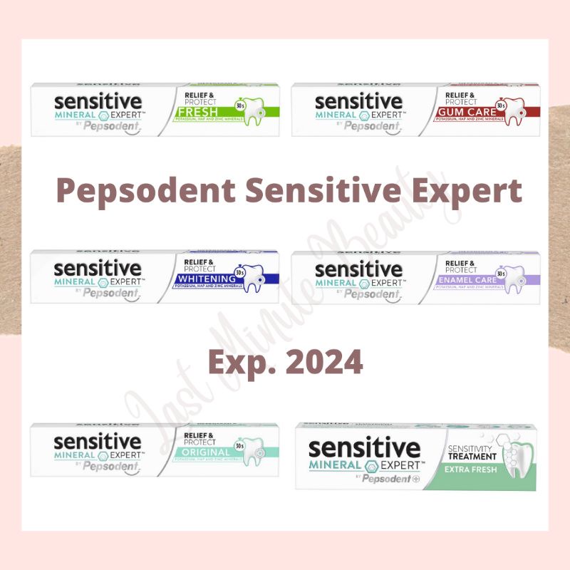 Pepsodent Sensitive Expert 100Gr | Pasta Gigi Pepsodent