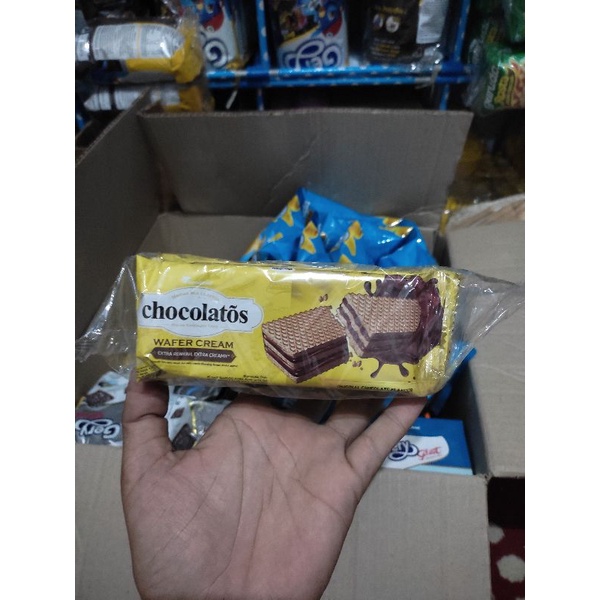 

Chocolatos wafer cream 22gr (rentengan)