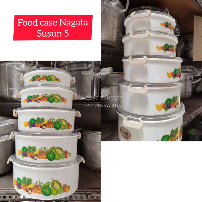 Food container Nagata susun 5/wadah makanan