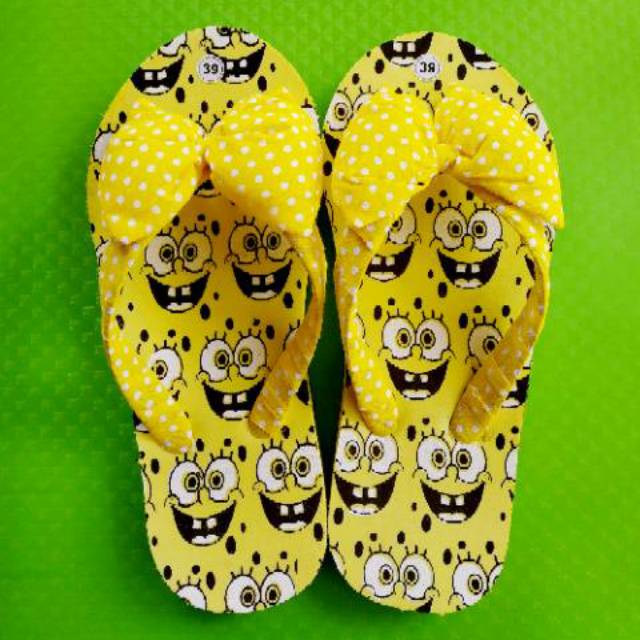  Sandal  Pita Spongebob  Shopee Indonesia