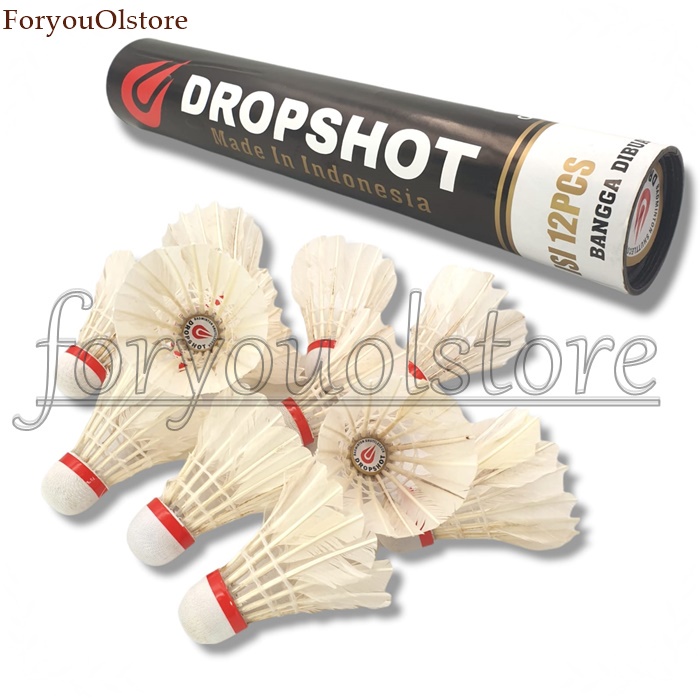 KOK Badminton MIKROS Merah isi 12 / Kok Bulutangkis / Mikros Kok Bulutangkis Badminton Anak Isi 12pcs/  Badminton Shuttlecocks/ Kok 1 Tabung