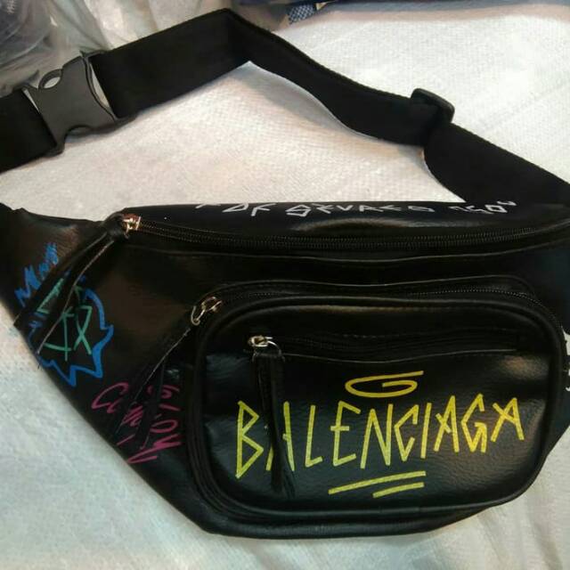 100%REALPIC Tas Waisbag RAPI AHMAD tas selempang pria ,waistbag pria