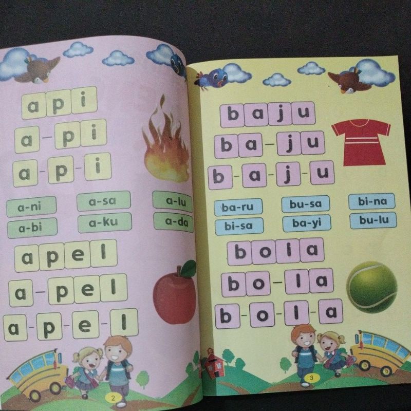 buku latihan mengeja kata 32 halaman (15x24cm)