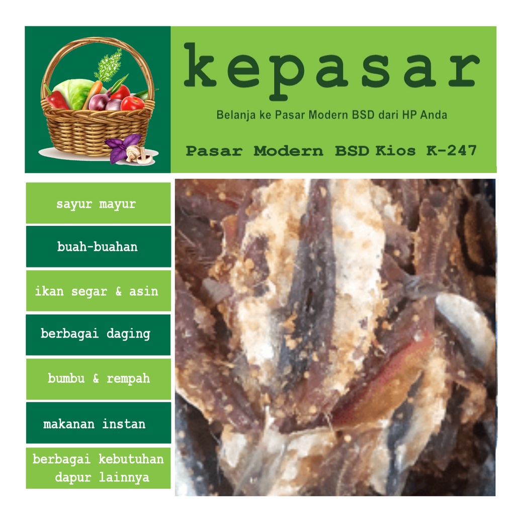 

Ikan Asin Dendeng 100 g