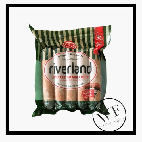 

Riverland Smoked Arabiki Beef / Sosis Daging Sapi Asap Arabiki 360grm