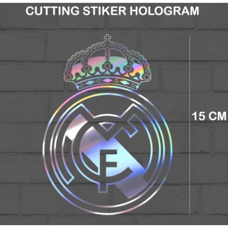 

Stiker Hologram Logo Klub Bola Custom