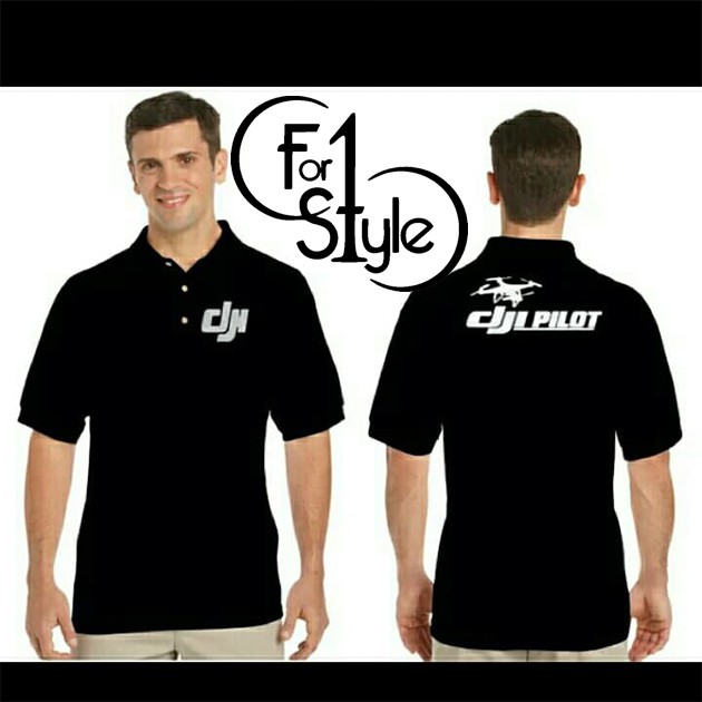 KAOS KERAH-POLO SHIRT DJI PILOT