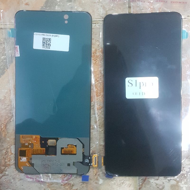 lcd vivo s1 pro oled ( finger on )