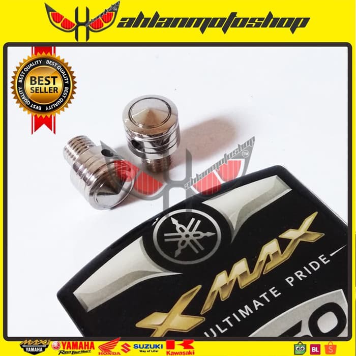 Dijual Tutup Spion XMAX Stainless Tutup Spion XMAX Stenlis Monel Tutup Spion terakhir