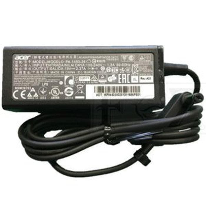 Charger Laptop Acer ES1-432 ES1-431 19V 2.37A ORIGINAL FREE KABEL POWER