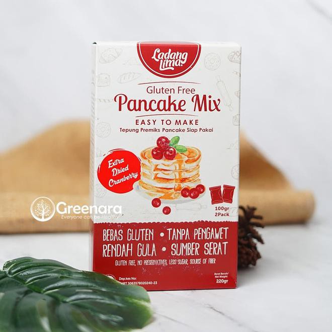 

Qfgp Ladang Lima Pancake Mix Gluten Free / Tepung Pancake 311 G Sleh